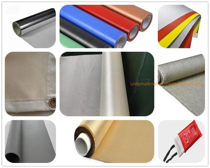 Industrial Pipe Insulation Removable Reusable Heat Proof Fiberglass Fiber Glass Cover & Jackets & Mattress Blanket