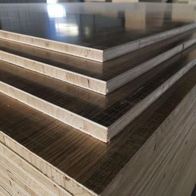 Wood Grain Melamine Blockboard Custom Melamine Faced Wood Block Board
