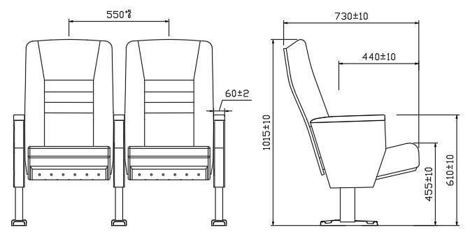 Economic Audience Conference Classroom Media Room Church Auditorium Theater Furniture