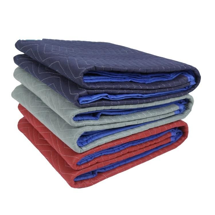 High Quality Moving Blankets Non-Woven Fabric Moving Blanket for Protect Furniture