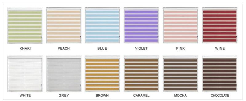 Wholesale Cleaning Zebra Shade Manual Zebra Roller Blinds