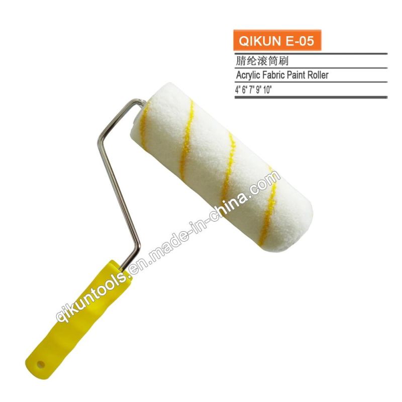 E-02 Hardware Decorate Paint Hand Tools 100% Acrylic Fabric Paint Roller