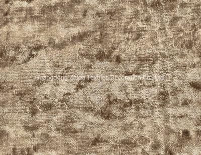 Hotel Drapery Sofa Couch Upholstery Fabric Polyester Crushed Velvet