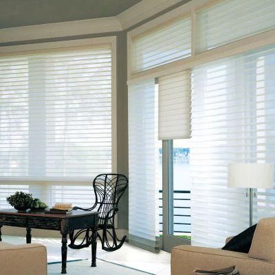 Shangri-La Blinds Roller Sheer Fabric Horizontal Window Blinds