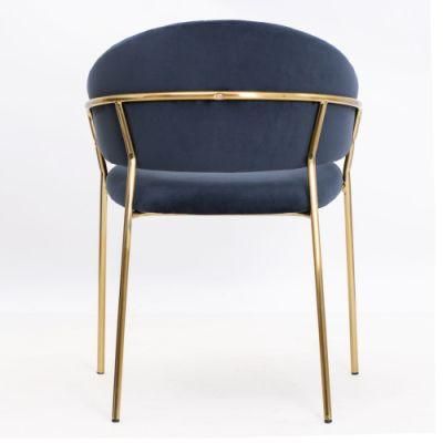 Hot Selling High Quality Velvet Chair Single Sofa Lounge Chair Bedroom Chair Dining Chair