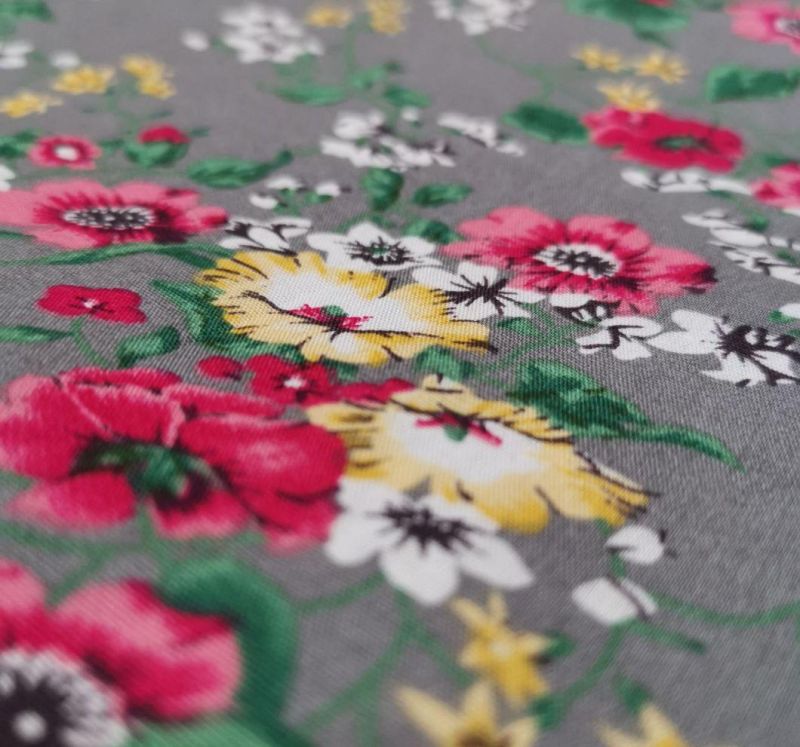 Textile Fashion 100 Cotton Poplin Woven Plain Printing Fabric for Home Textile and Garment Fabric and Furniture Fabric
