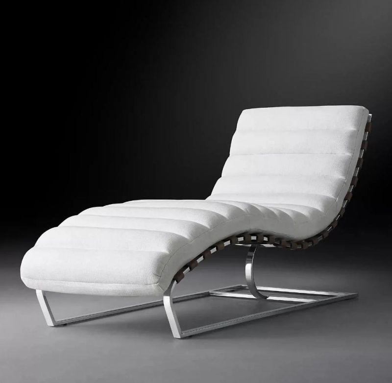 Oviedo Chaise Fabric Chaise Lounge Chair
