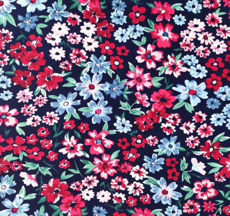 Textile Fashion 100 Cotton Woven Plain Printed Poplin Fabric for Home Textile and Garment Fabric and Furniture Fabric