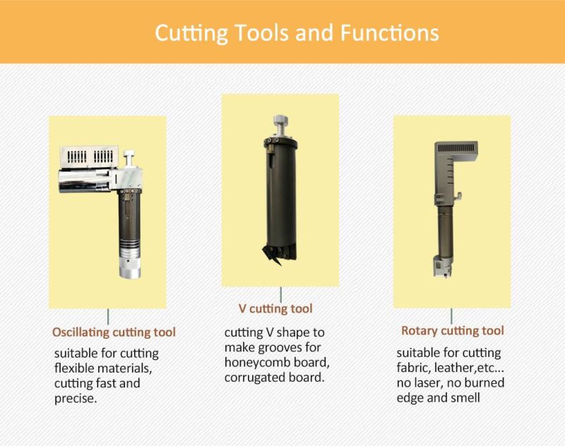 Automatic Oscillating Knife PU Leather /Fur Sofa CNC Cutting Machine for Customizable