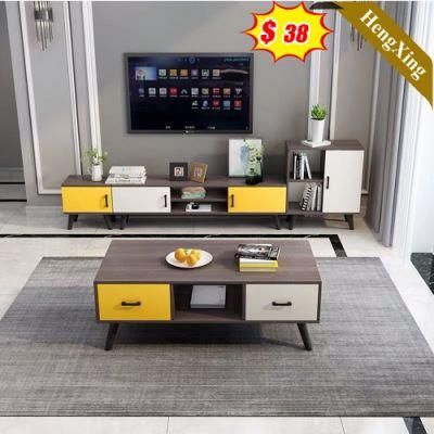 Chinese Style Modern Home Living Room Bedroom Furniture Wooden Storage Wall TV Cabinet TV Stand Coffee Table (UL-20N1355)