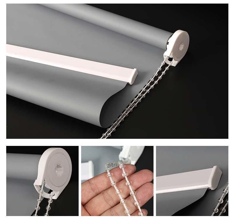 100% Blackout Waterproof Fabric Window Roller Shades Blind