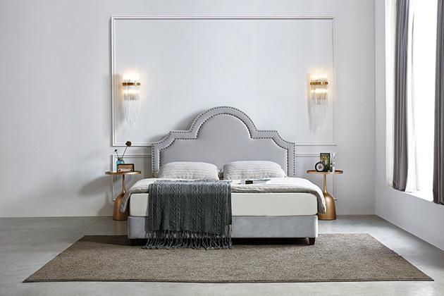 Zhida Wholesale Factory Luxury Furniture Modern King Bed