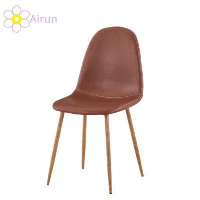 New Design Fabric Dining Chair with Metal Legs