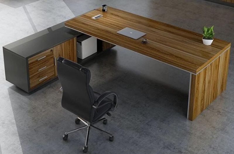 Wholesale Luxury Special Design L Shape CEO Desk Office Furniture