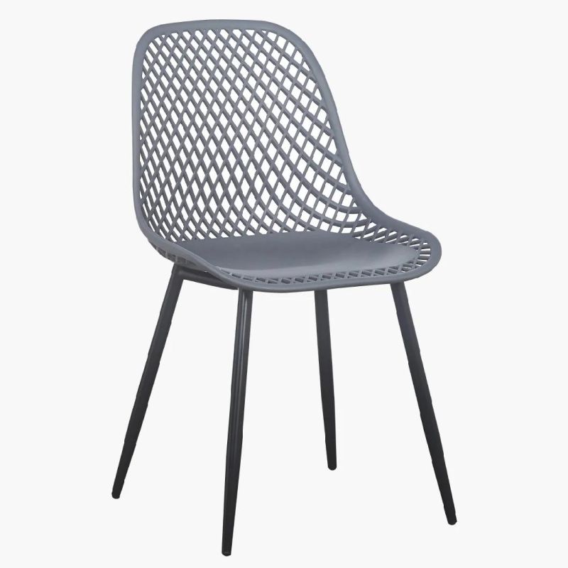 Modern Home Lounge Bar Living Room Leisure Dining Furniture Outdoor Metal Plastic Modern Hotel Meeting Garden Training Dining Chair