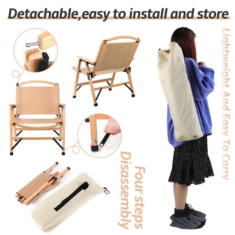 Picnic Foldable Camping Chair with Armrest