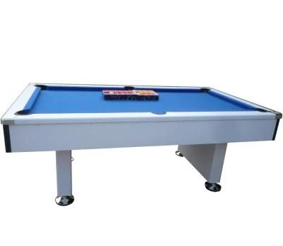 Wholesale White New Style Blue Luxury Billiard Snooker Pool Table