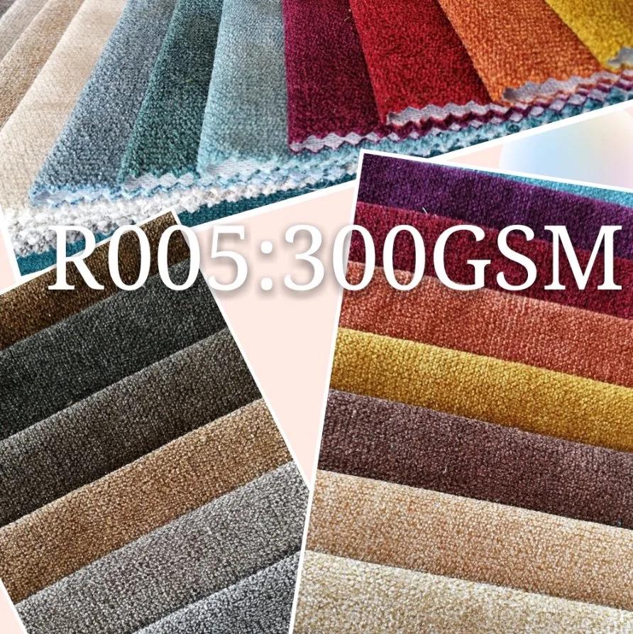 325GSM Bonded Wtih Tc Backing Ice Velvet Sofa Fabric (W)