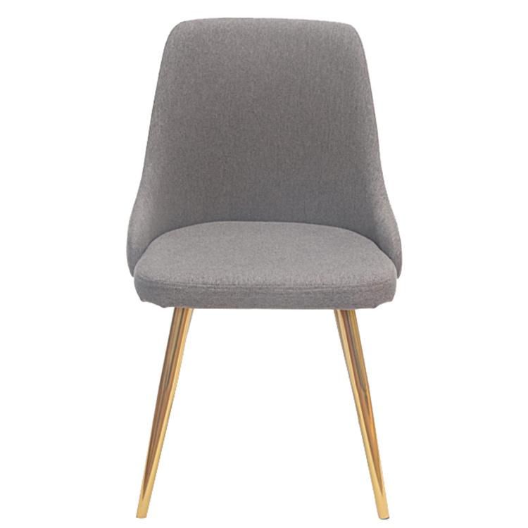 High Quality Hot Sale Modern Dining Room Furniture Nordic Fabric Dining Chairs Stacking Dining Room Chair Wholesale