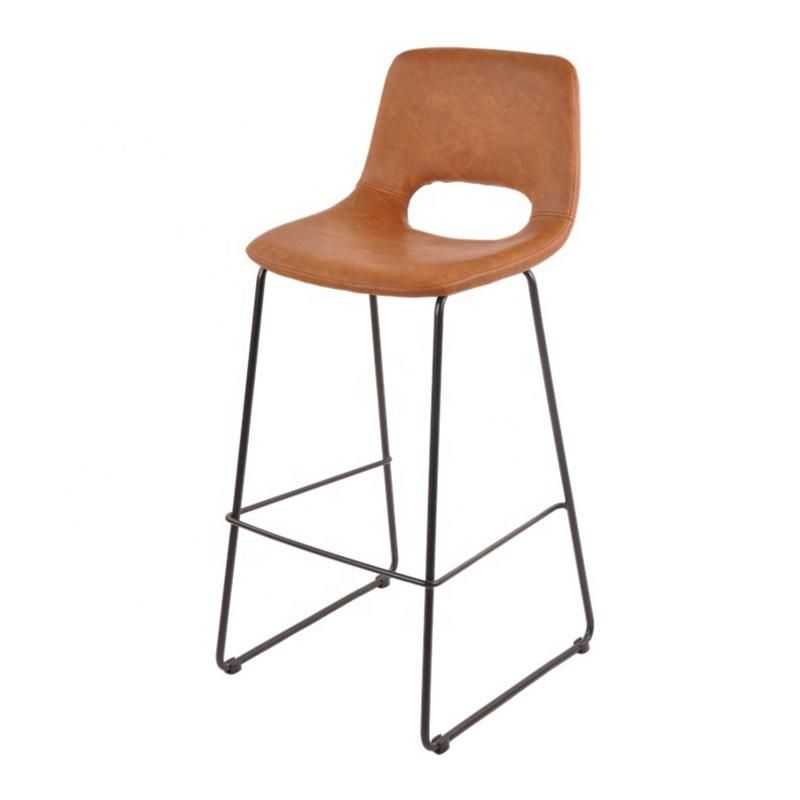 Cheap Price Industrial Style Leisure Vintage Modern Counter Fabric Bar Chair Bar Stool