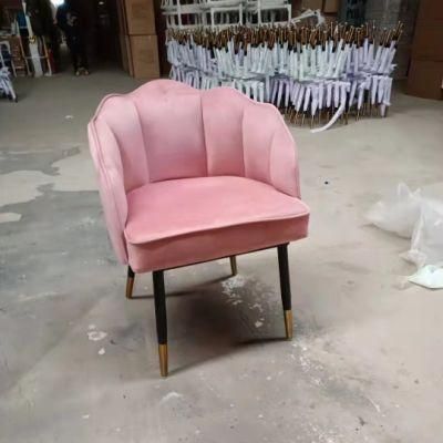 2021 Hot Sale Popular Dining Chairs Velvet Fabric Upholstered