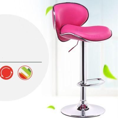 Hot Selling Nordic Fashion Design Pub Counter Height Adjustable Upholstered Butterfly Bar Stool Chair