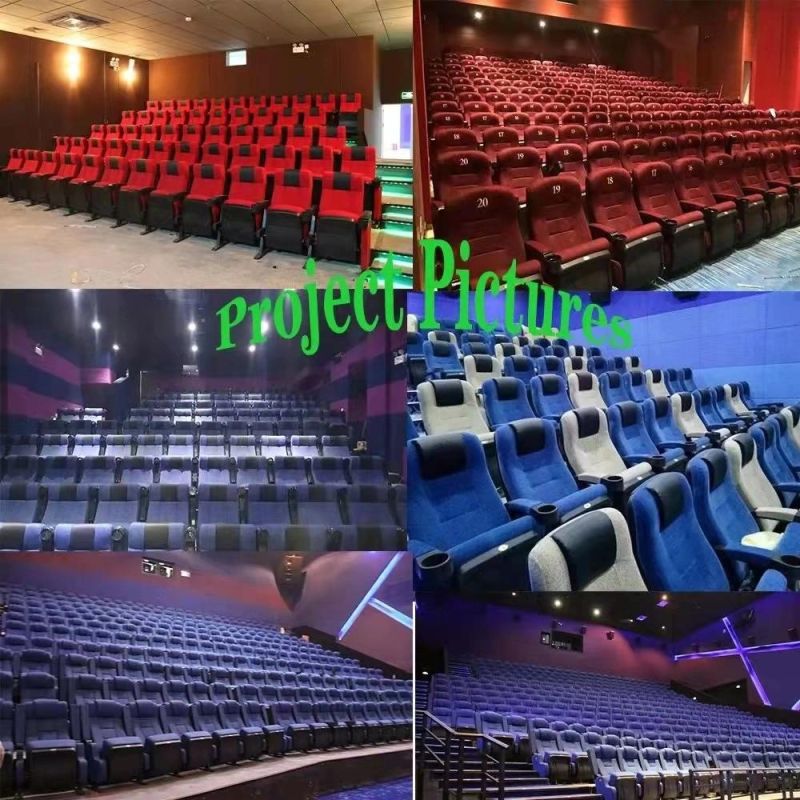 Wholesale Good Price Stacking Logo Metal Used Auditorium Chair for Church