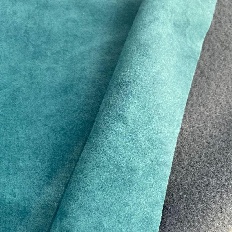 Ready Goods Knitting Velvet Highend Sofa Fabric for Couch Furniture Chair (JX005)