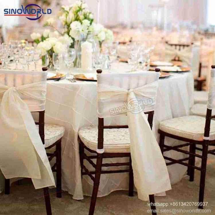 High Quality Banquet Wedding Hotel Decoration Fabric Chair Cover