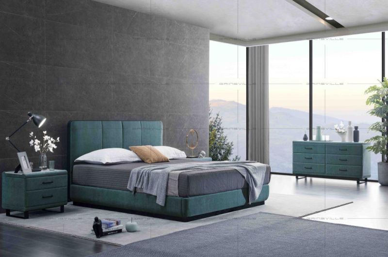 Foshan Furniture Modern Bedroom Furniture Beds King Bed Gc1823