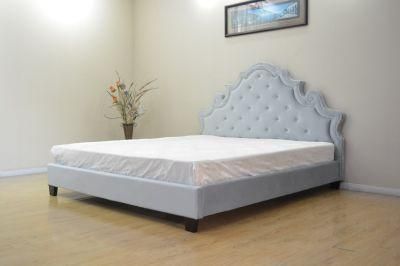 Huayang Fabric Design Wooden Bedroom Furniture Bed Fabric Bed Home Furniture