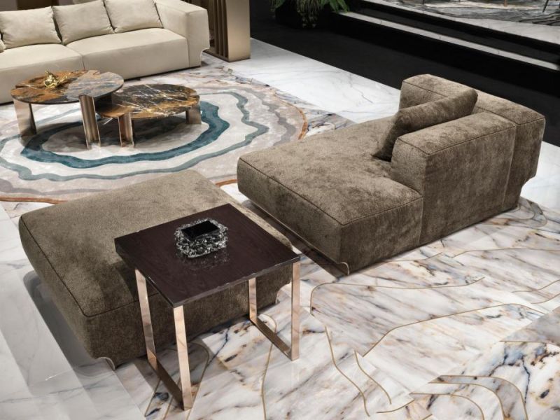 Italian Style Luxury Marble Coffee Table Modern Simple Creative Center Table Living Room Furniture Sectional End Table