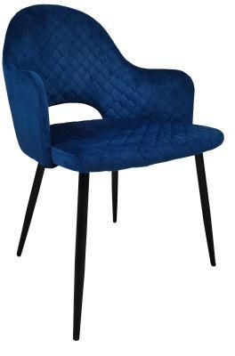 Wholesale Modern Home Furmiture Metal Legs PU Leather Dining Chairs