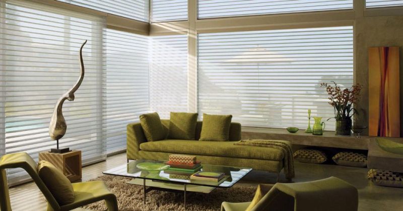 High Quality Double Layer Fabric Sheer Shangri-La Blinds Shades