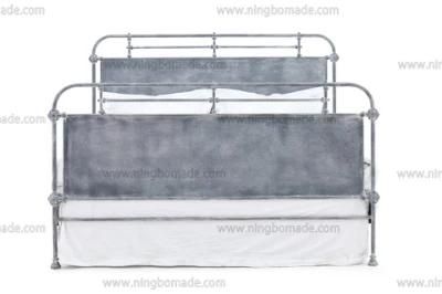Modern Nordic Style Simple Pavilion-Style Light Luxury Iron King Bed Frame