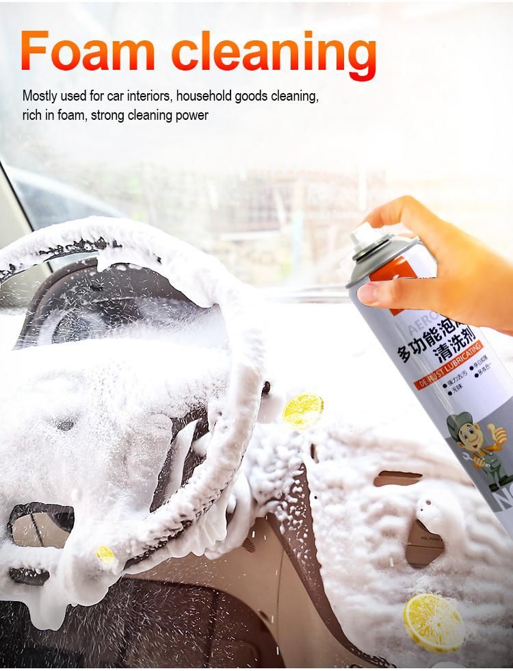 Foaming Cleaner for Leather Fabric Textile Foam Sofa Cleaner
