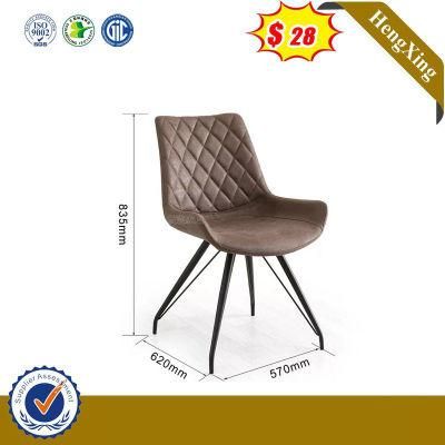 Stainless Steel Metal Base Fabric Seat Bar Stools Chair (HX-9CN0287)