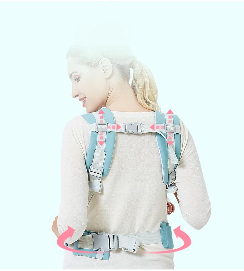 Baby Sling Four Seasons Multi-Function Baby Artifact Front-Hold Front and Rear Dual-Use Light Stool Baby Carrier Backpack