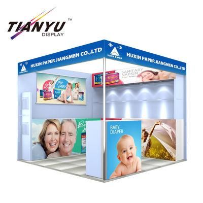 Elegant Clothing Exhibition Booth for Clothes Shop Display Rack