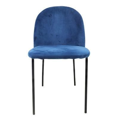 Nordic Modern Chinese Wholesale Market Cheap Restaurant Chairs Dine Velvet Dining Chairs