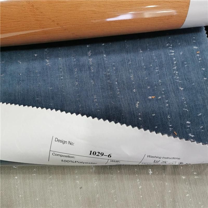 China Factory Wholesale Jacquard Polyester Chenille Fabric for Sofa and Curtain