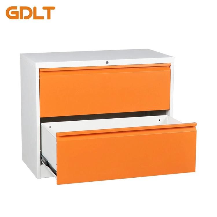Good Quality 2 Drawer Locking Wide Filing Cabinet File Storage Office File Cabinet