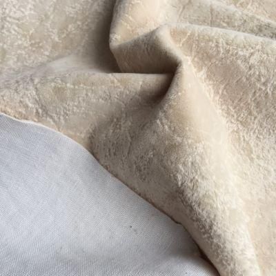 Single Flocked Fabric 100%Nylon Sofa Fabric (YS1701)