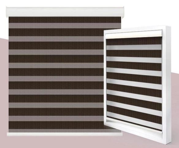 Fabric Roller Zebra Blinds for Window Sunscreen