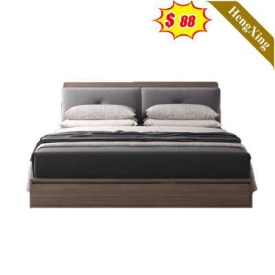 Modern Qulaity Modern Wall Bedroom Sets Furniture Storage MFC MDF Wood Bed