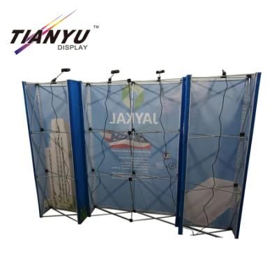 Graphic Pop up Backdrop Stand for Trade Show Display 3*3 Straight