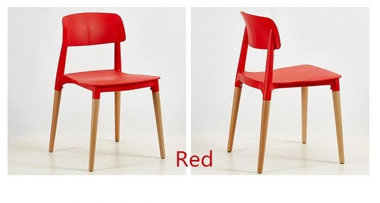 2021 Living Room Nordic Computer Chairs Plastic Coffee Shop Portable Chair Restaurant Dining Room Wooden Chairs