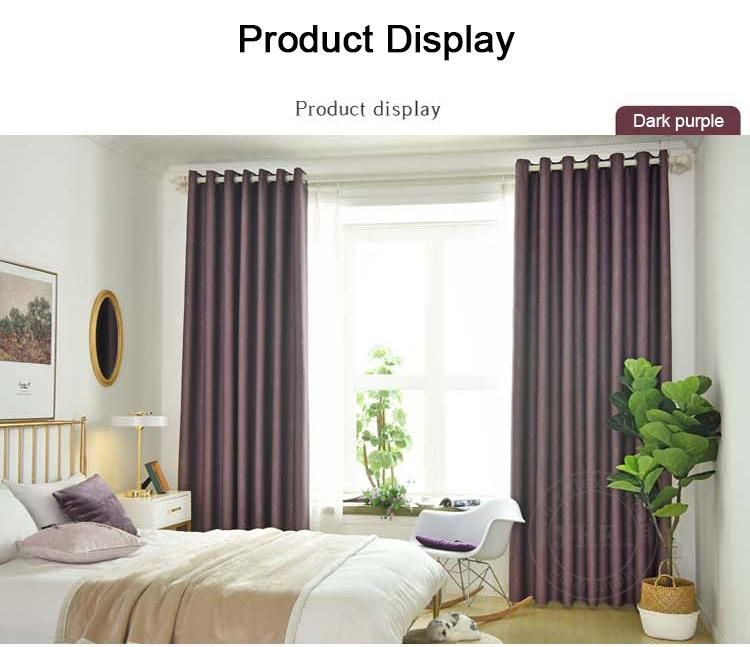 Hot Sale Upholstery Fabric High Density Curtain Roller Blinds for Hotel Room