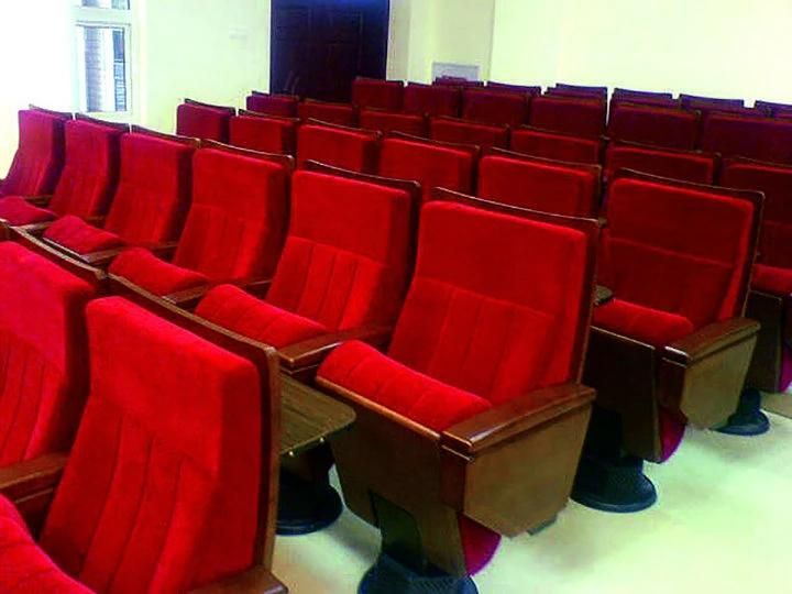 Wooden Church Auditorium Hall School Furniture Cinema Seat