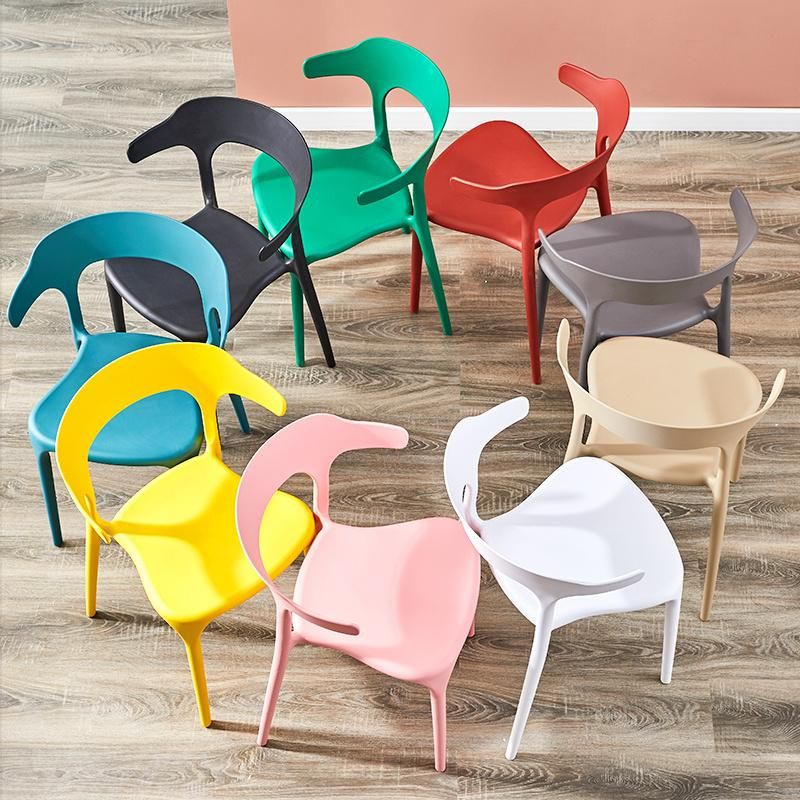 Cadeiras De Jantar Folding Chair Sillon Exterior Design Chair Black Plastic Chair